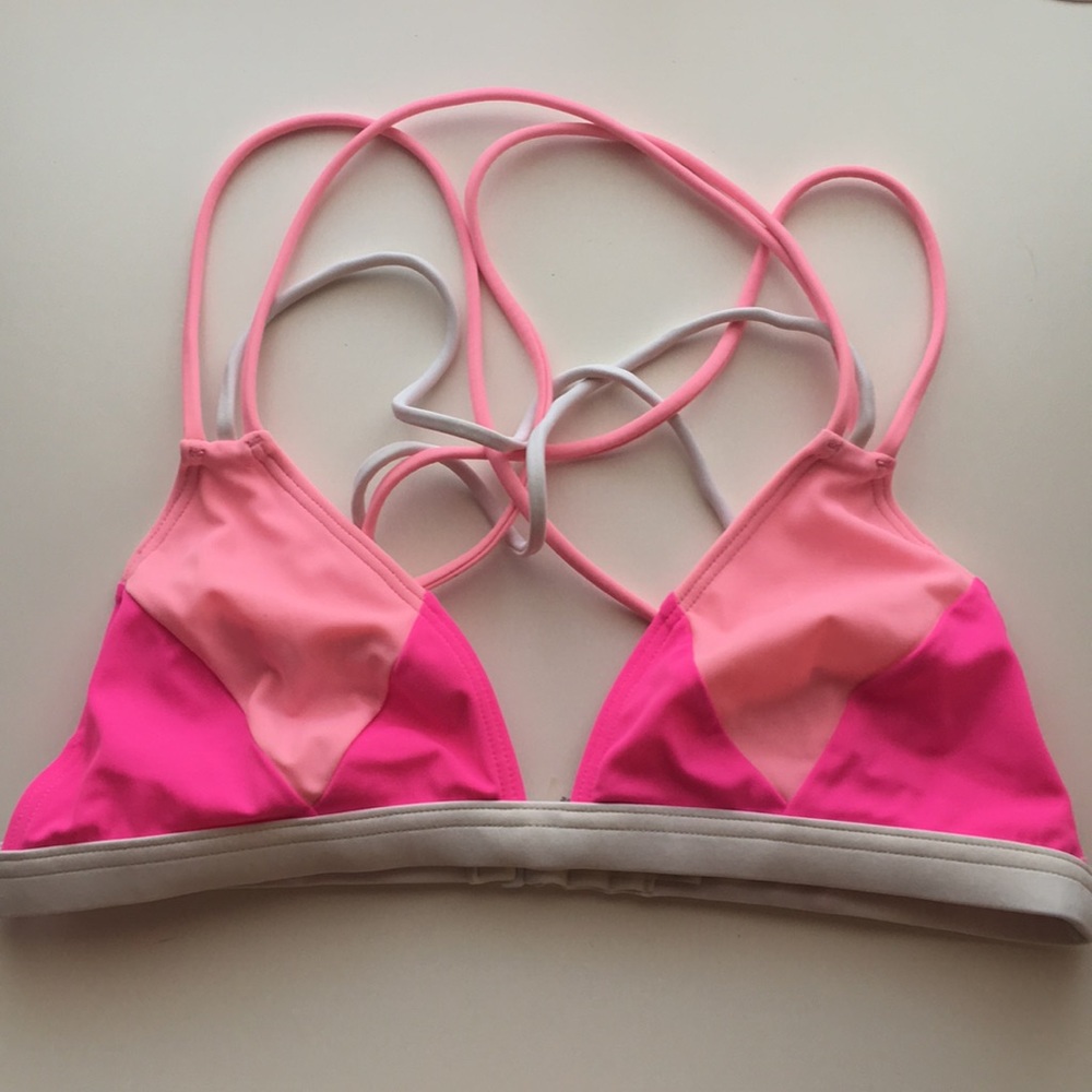 PINK bikini top